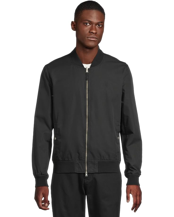 

Куртка-бомбер AllSaints Rev Bassett Bomber, цвет Black/Khaki Brown