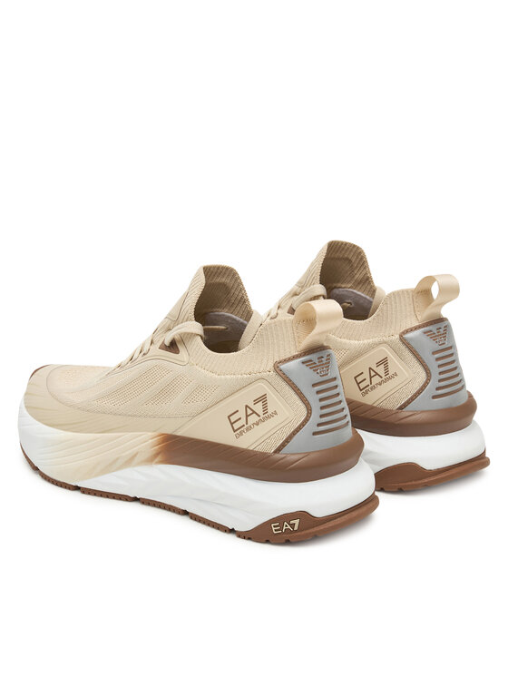 Кроссовки 7X000343 AF18639 M1135 Ea7 Emporio Armani, бежевый — фото 2