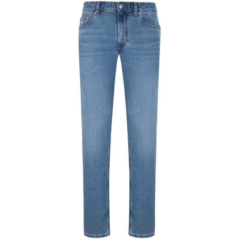 CALVIN KLEIN Jeans Мужские джинсы светло-голубые, 1AA-Denim Light Blue — фото 2