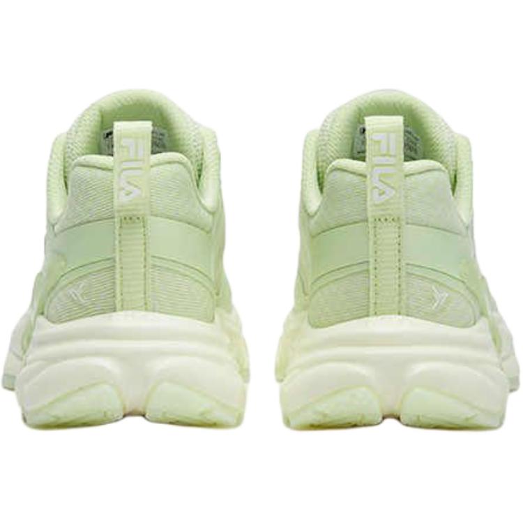 FILA KIDS Детские кроссовки Hummingbird 2 с противоскользящим покрытием, износостойкие, низкие, лаймово-зеленые, для детей от 3 до 7 лет — фото 3