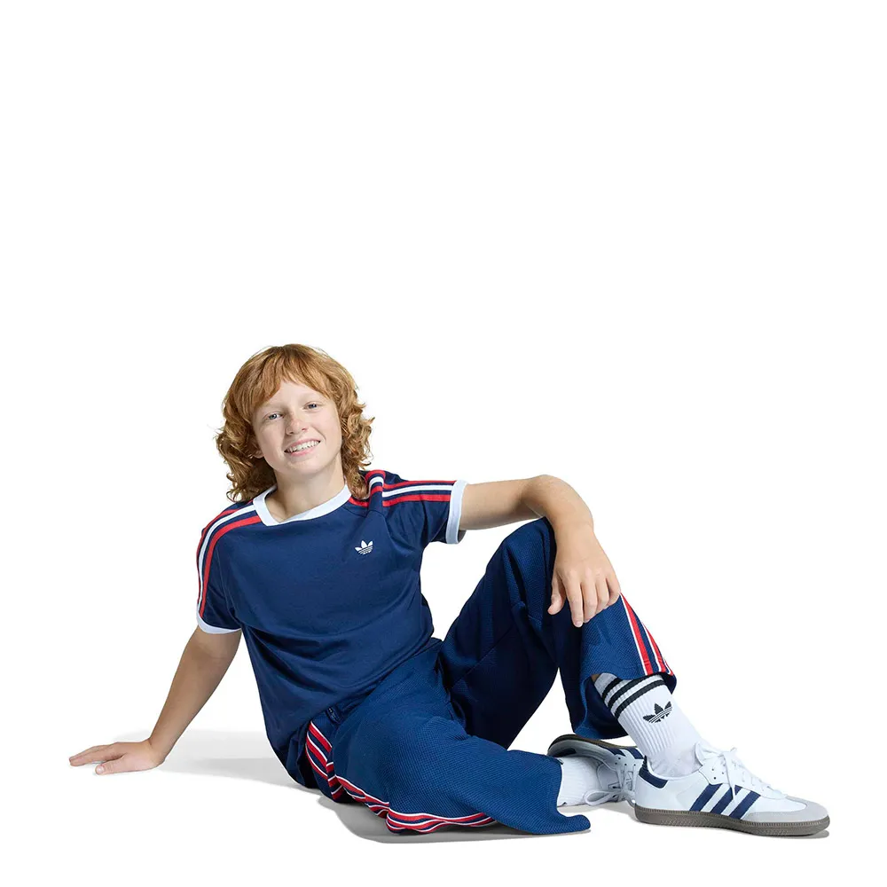 Брюки adidas Originals Firebird Loose Double Knit, синий — фото 4