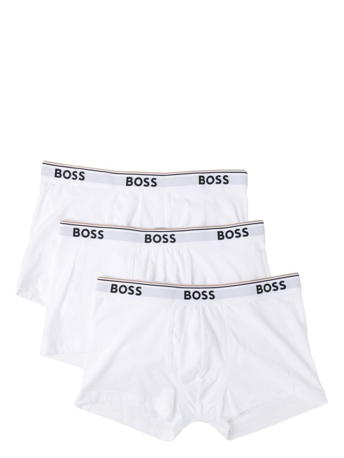 

BOSS комплект из трех боксеров с логотипом, белый