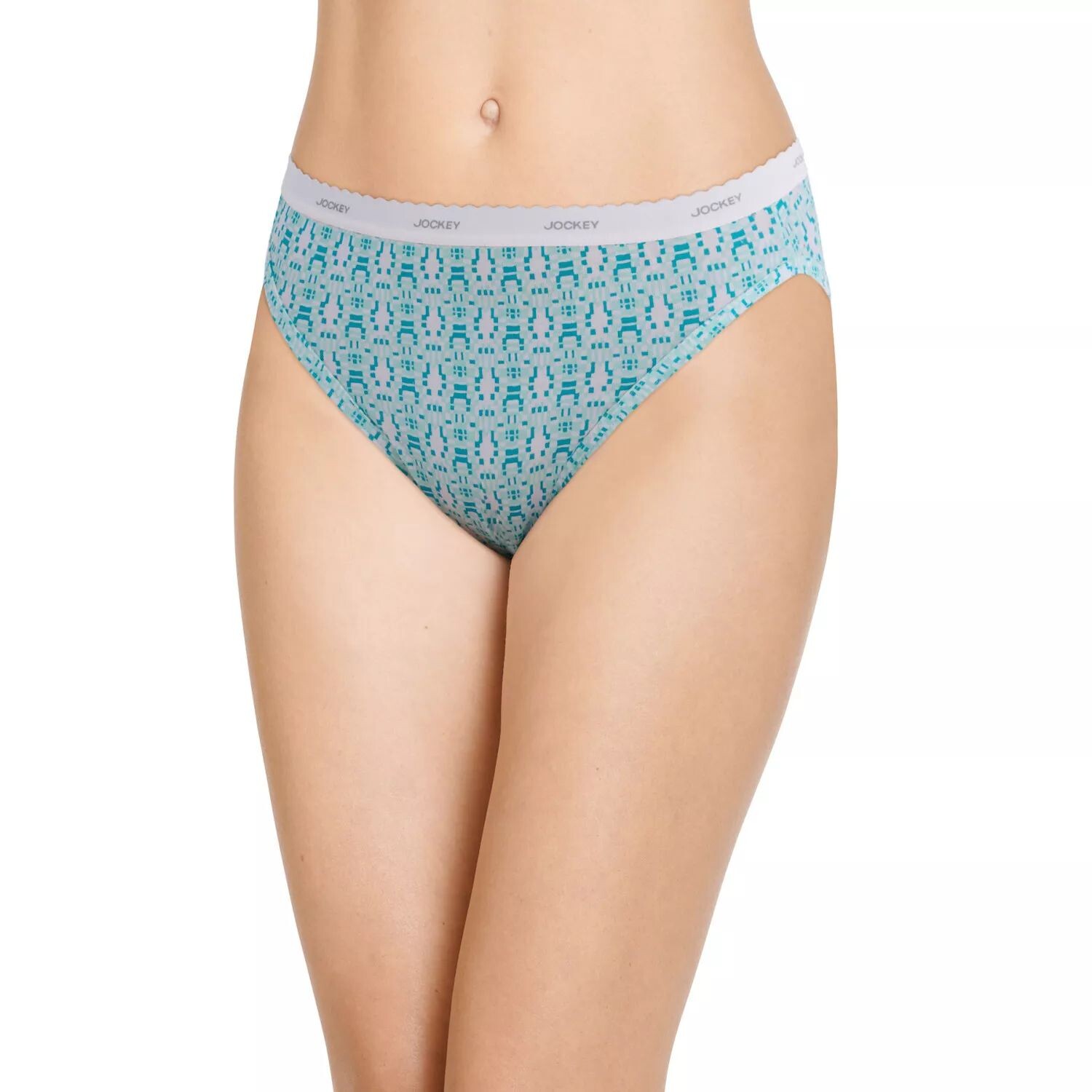 

Women's Jockey Classics, 3 шт. Комплект трусиков французского кроя 9480 Jockey, белый