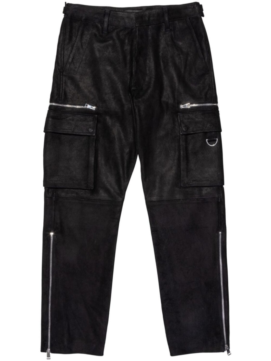 

Purple Brand брюки карго с молниями, черный