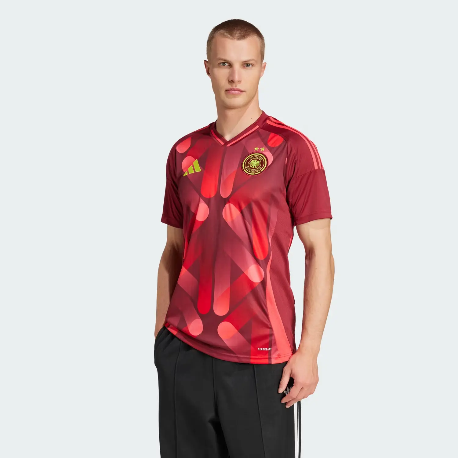 Adidas Футболка SS25 Soccer Jerseys Men's Preppy Red — фото 4