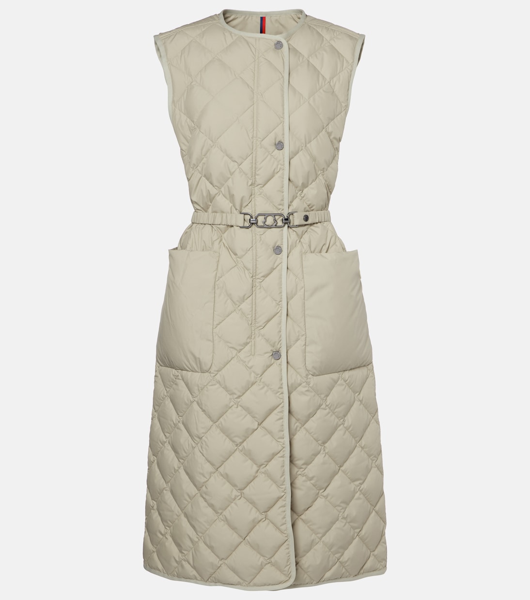 

Стеганый жилет Butor Moncler, бежевый