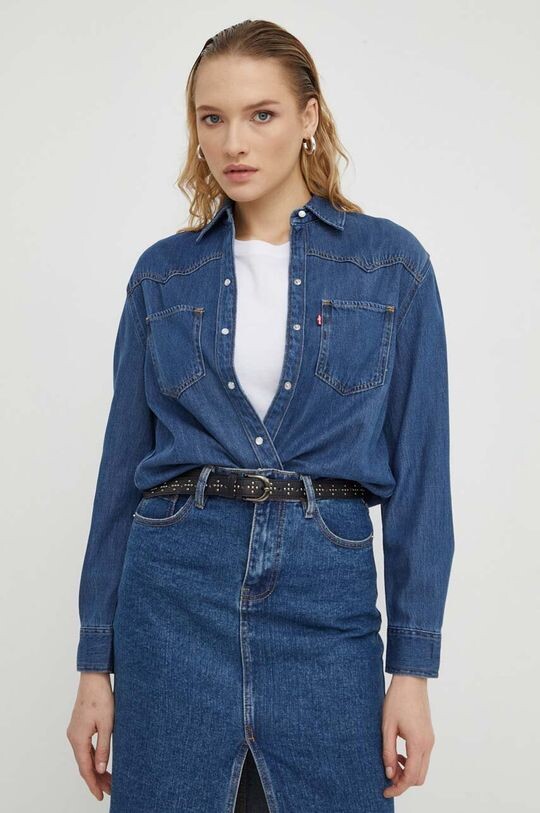 

Джинсовая рубашка Levi's, синий