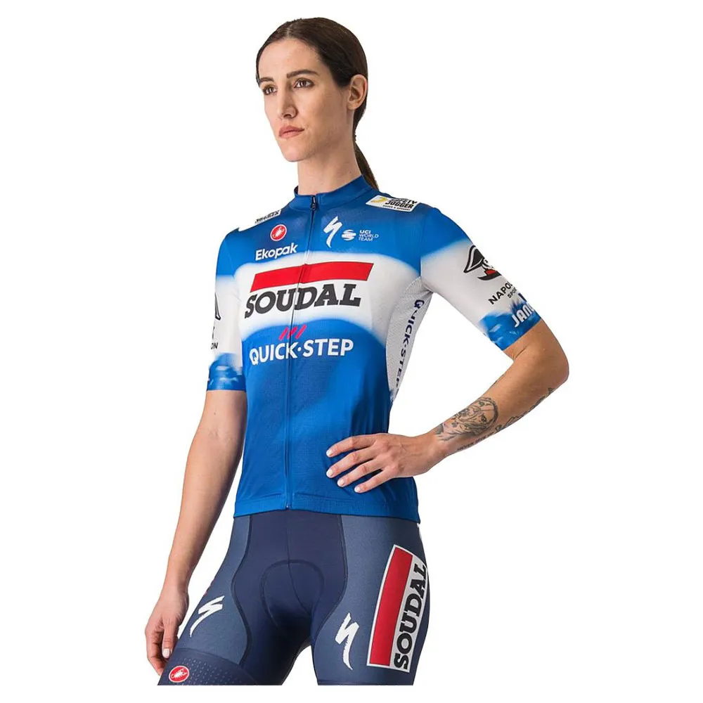 

Джерси Castelli Competizione 3 W Soudal Quick-Step 2024 short sleeve, синий