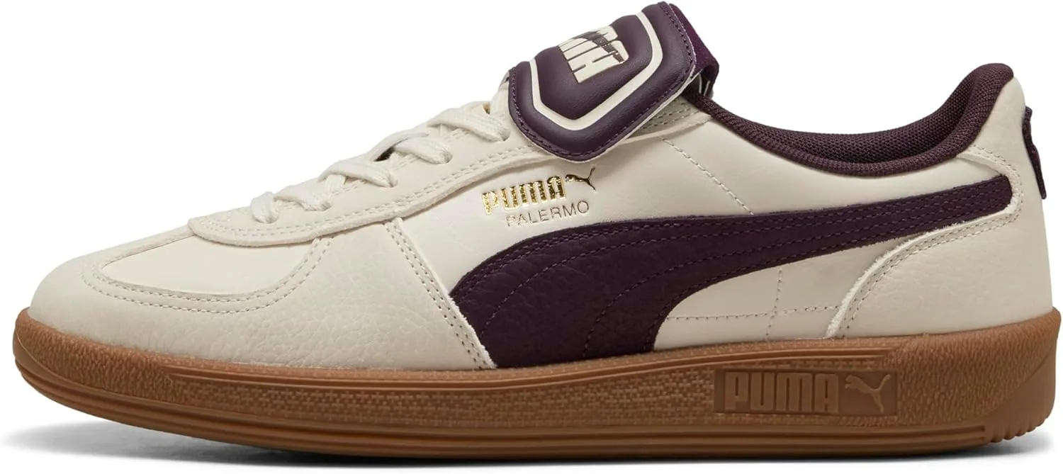 Кроссовки PUMA Palermo унисекс, цвет Alpine Snow Midnight Plum — фото 3