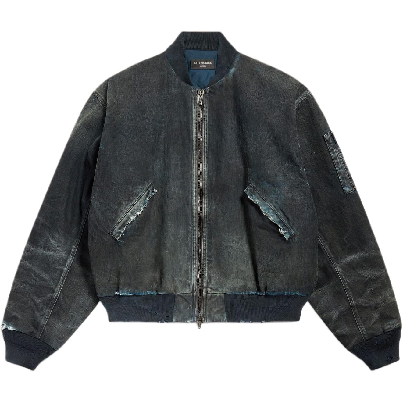 

Balenciaga Куртка-бомбер, Dark Blue