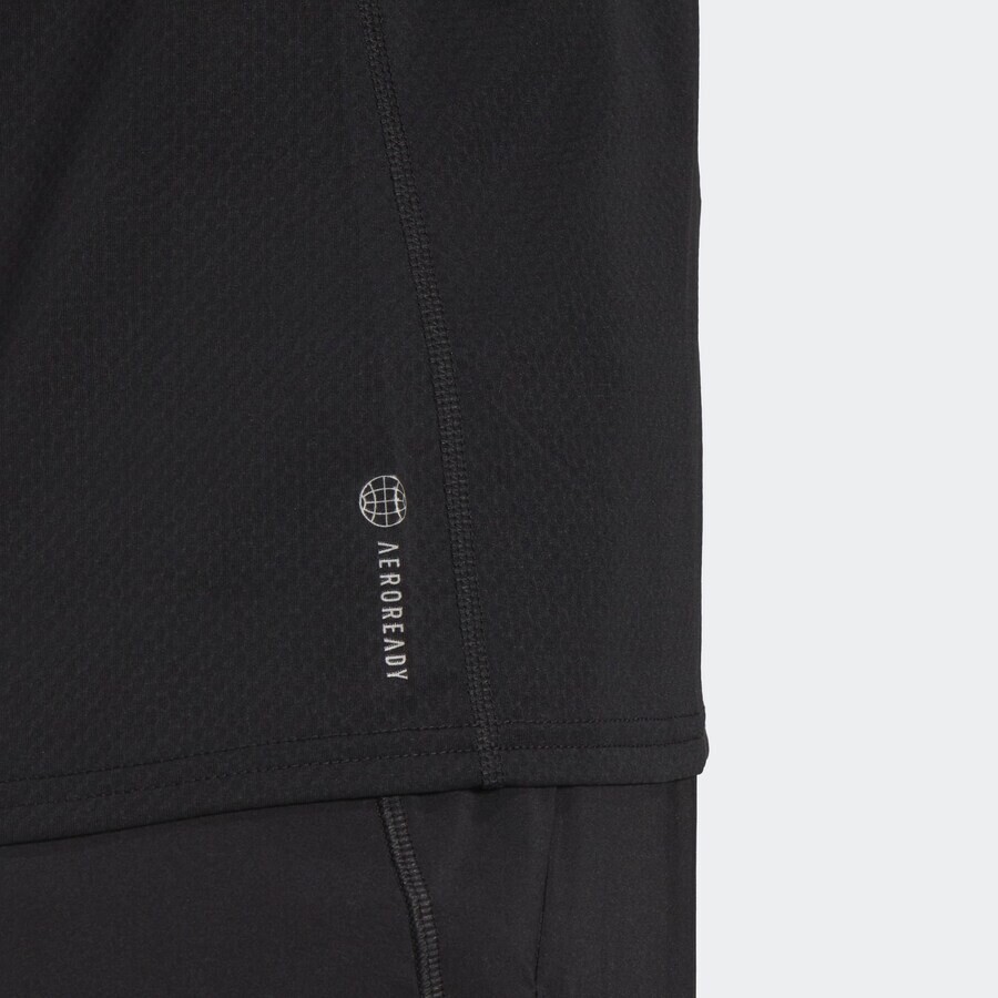 Спортивная футболка ADIDAS SPORTSWEAR Performance Run Icons, черный — фото 4