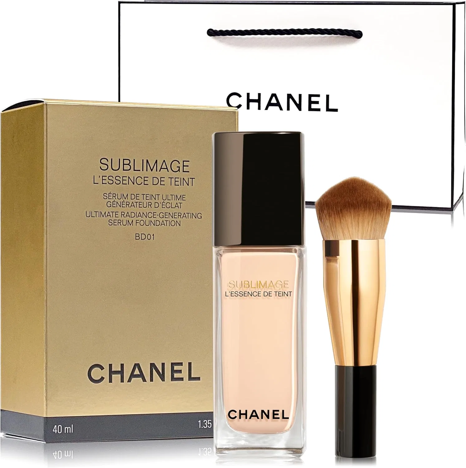 Тональное средство Chanel Sublimage Resance De Tan оттенок BD01 40 мл