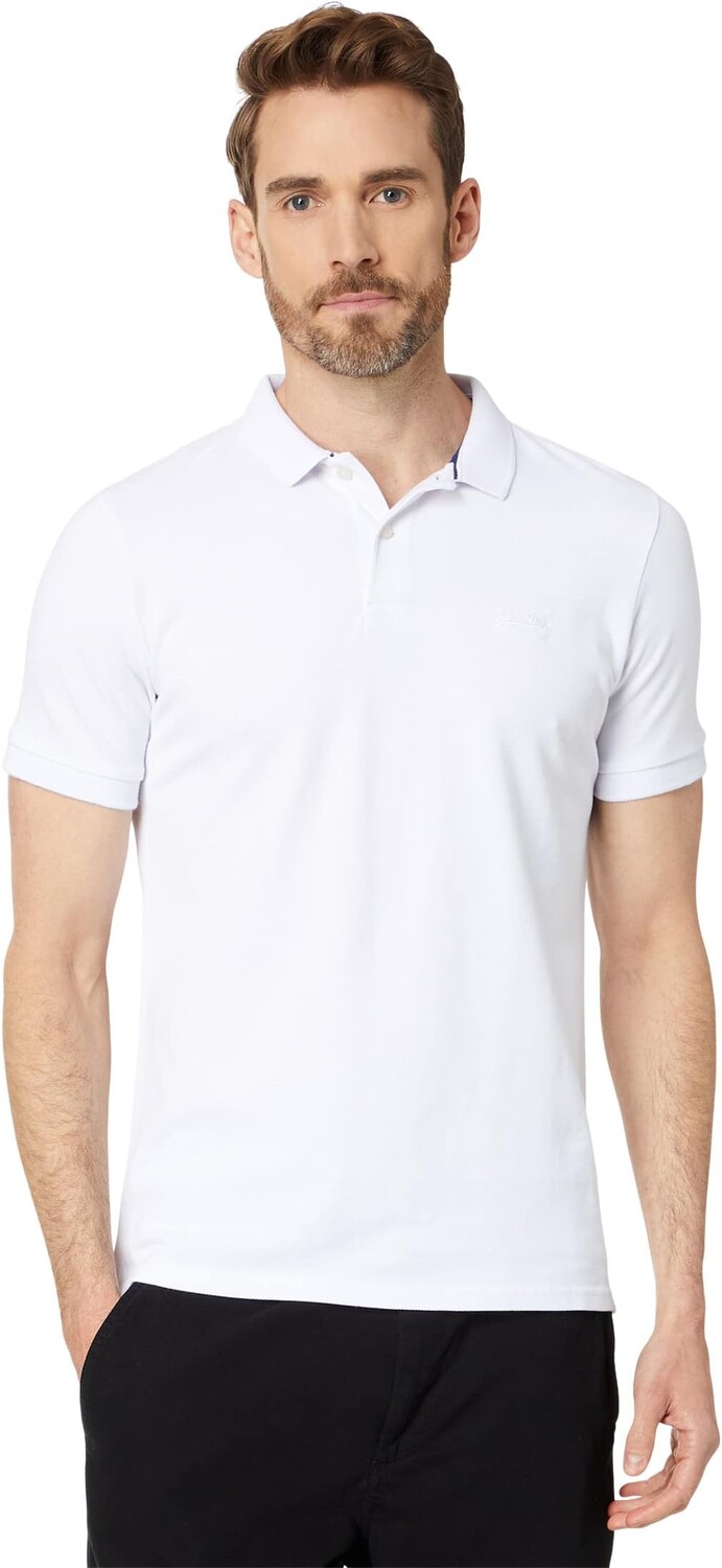 

Поло Superdry Classic Pique Polo, цвет Optic