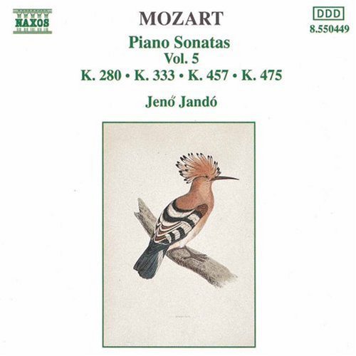 

CD диск Mozart / Jando: Piano Sonatas 280, 333 & 457 / Fantasie