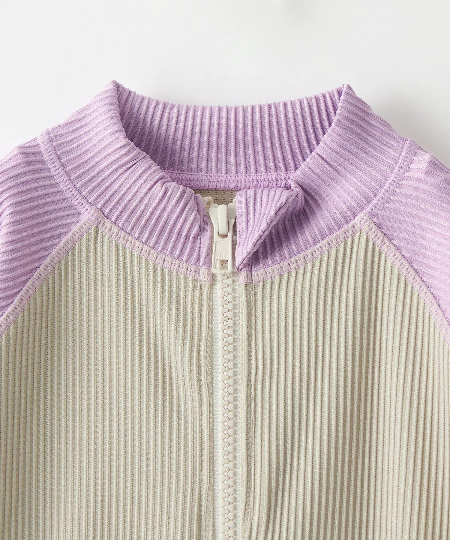 Купальник Двухцветная рашгард GLR / Детский 100-130 см United Arrows Green Label Relaxing, LILAC — фото 4