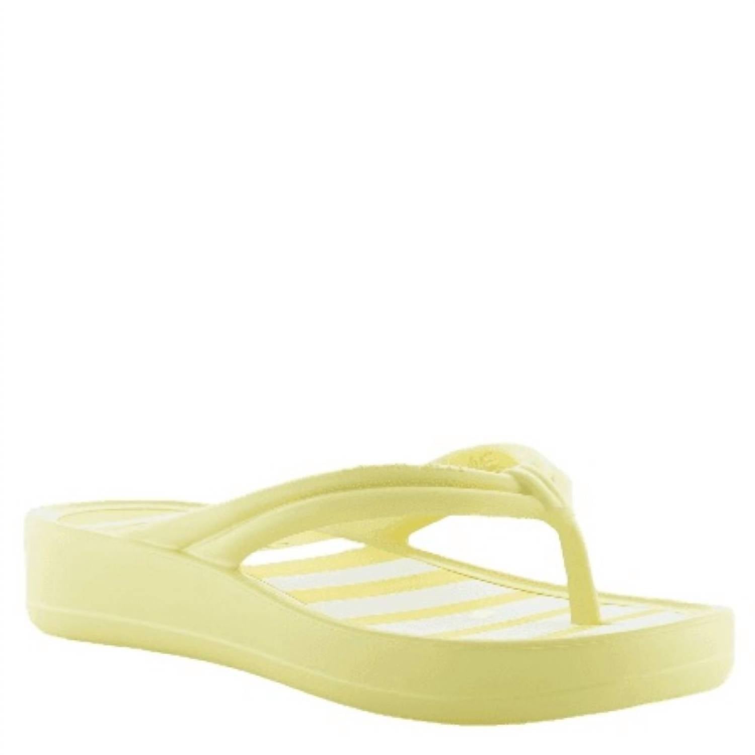 Женские легкие тапочки Breezy в желтом цвете LEMON JELLY