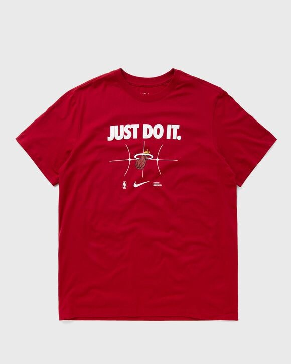

Футболка Nike Nba Miami Heat Ss Tee, цвет tough red