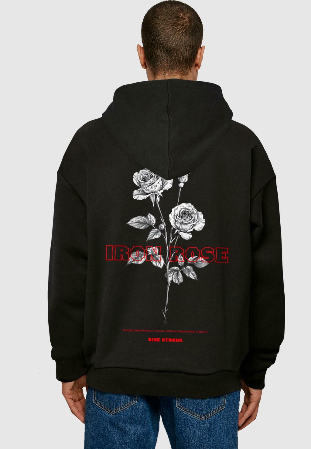

Толстовка IRON ROSE - Hoodie Merchcode, черный