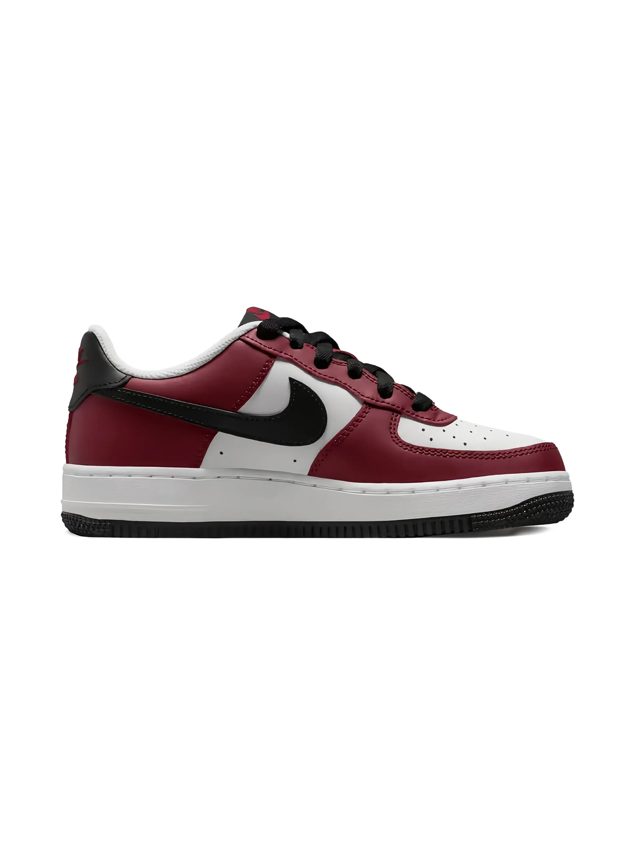 Кроссовки Air Force 1 Low LV8 Team Nike Kids, красный — фото 2
