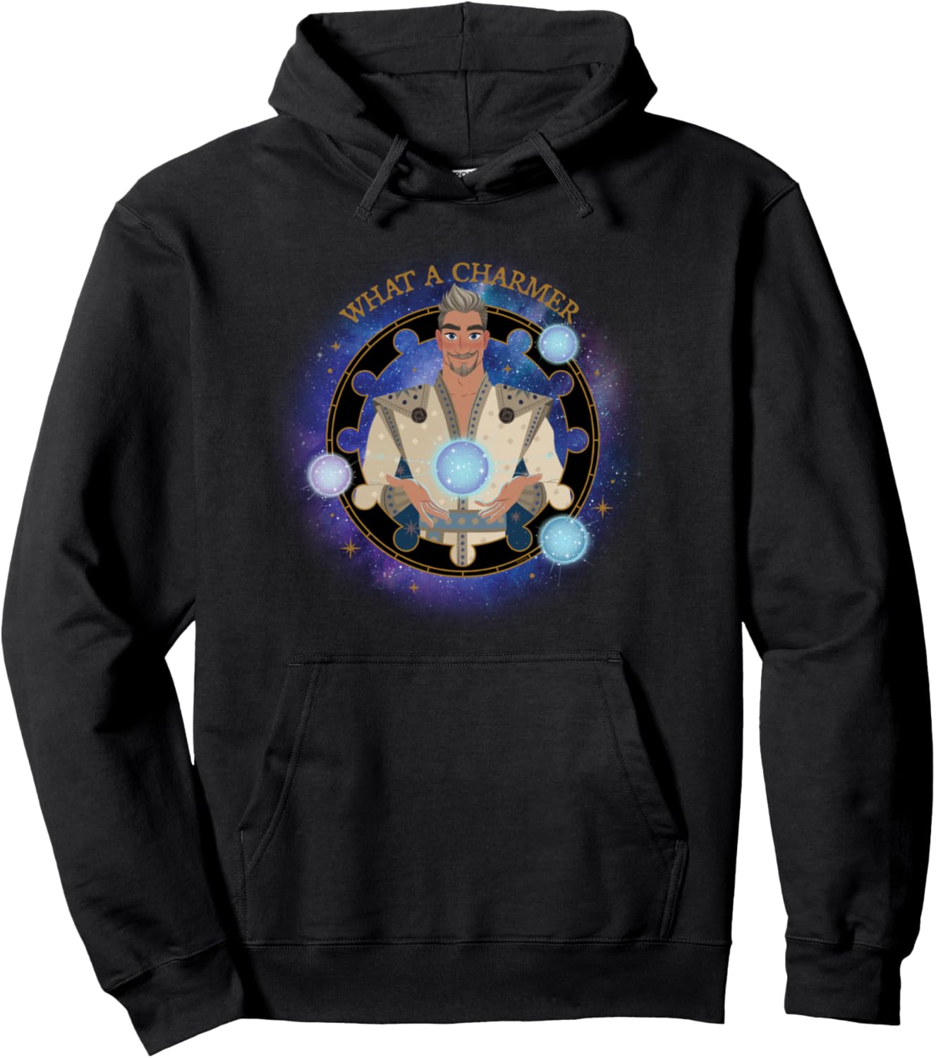 

Худи Disney Wish Magnifico King What a Charmer, черное, Черный, Худи Disney Wish Magnifico King What a Charmer, черное