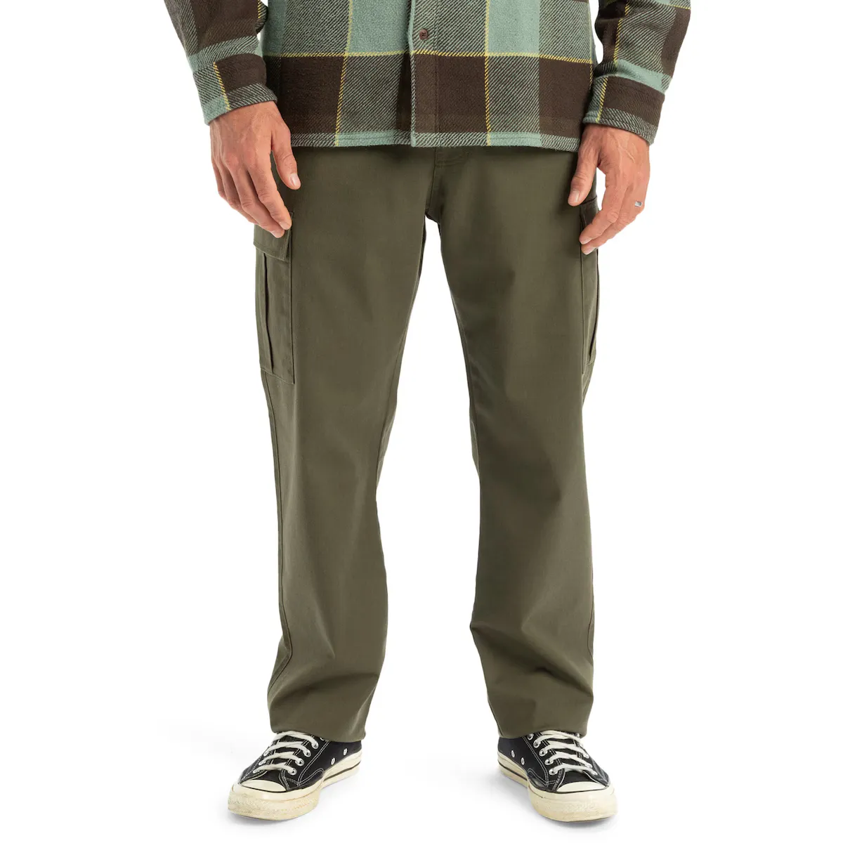 

Мужские брюки Quiksilver Taxer, коричневый
