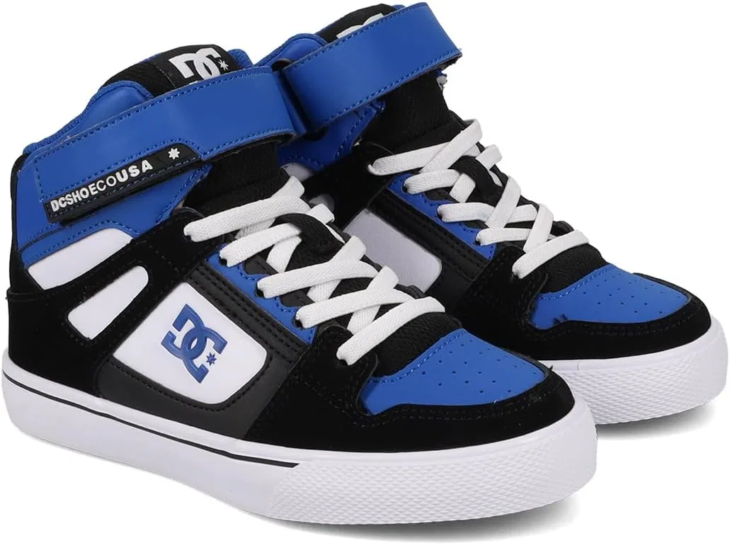 Кроссовки детские DC, цвет Blue/Black/White