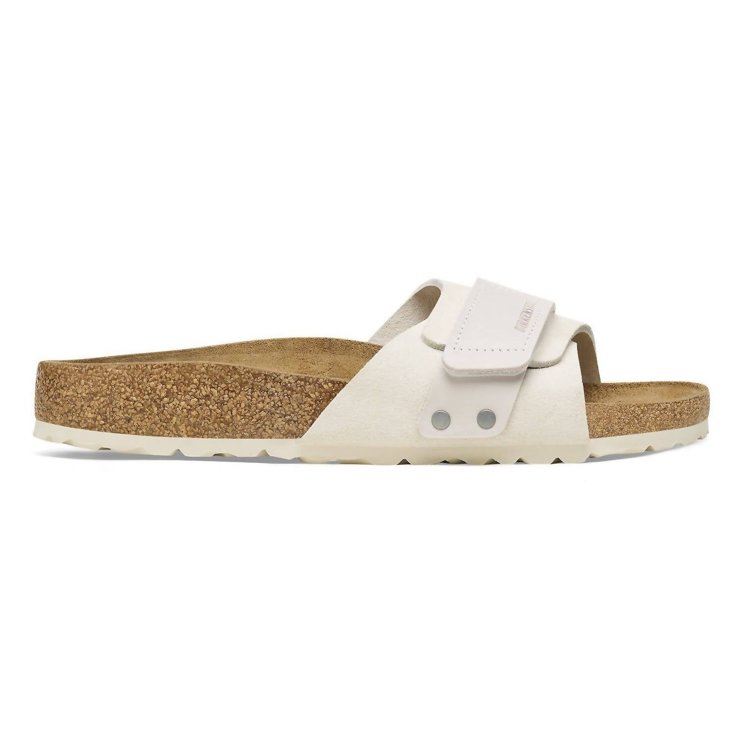 Унисекс Oita современные замшевые сандалии в винтажном белом Birkenstock — фото 2