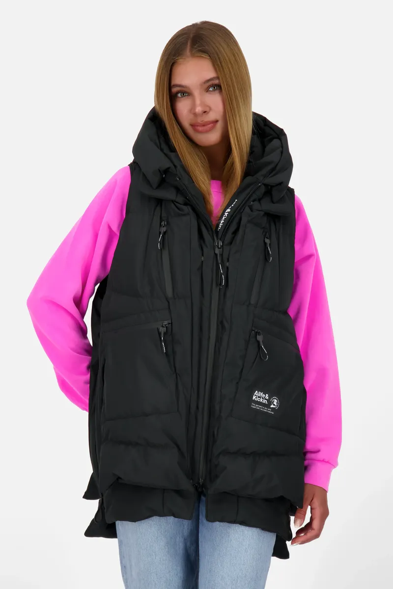 

Стеганый жилет Alife & Kickin "RachaAK A Long Vest женский стеганый жилет, жилет ", цвет Moonless