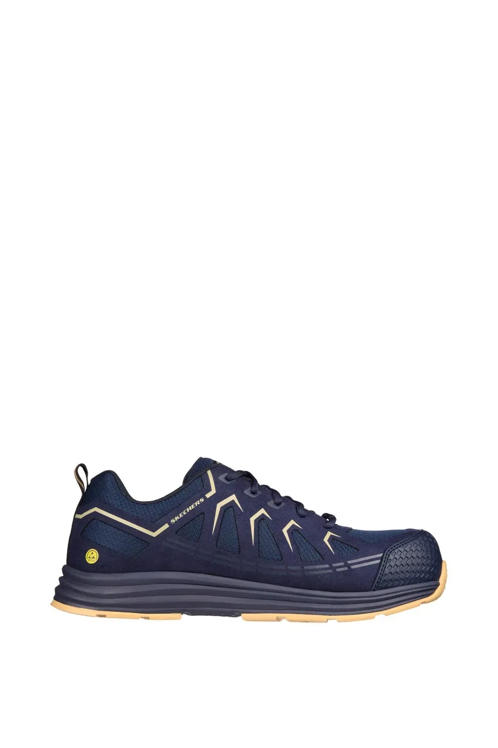 Кроссовки рабочие Malad II с композитным носком Skechers, темно-синий — фото 3