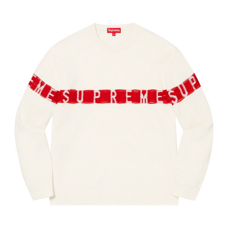 

Свитер Supreme Inside Out Logo Sweater, White