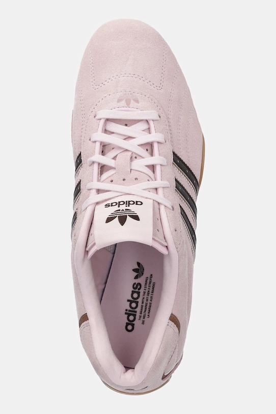 Замшевые кроссовки Adiracer LO Adidas Originals, розовый — фото 4