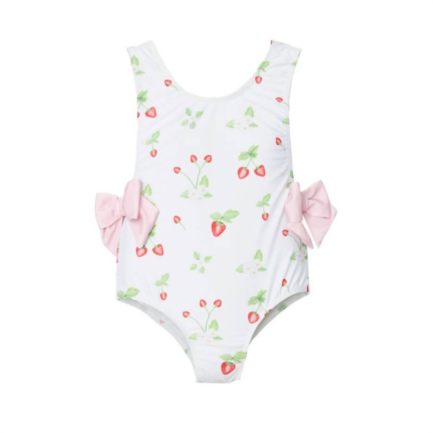 

Белый разноцветный купальник Girl's Daisies & Berries Swim sal & pimenta