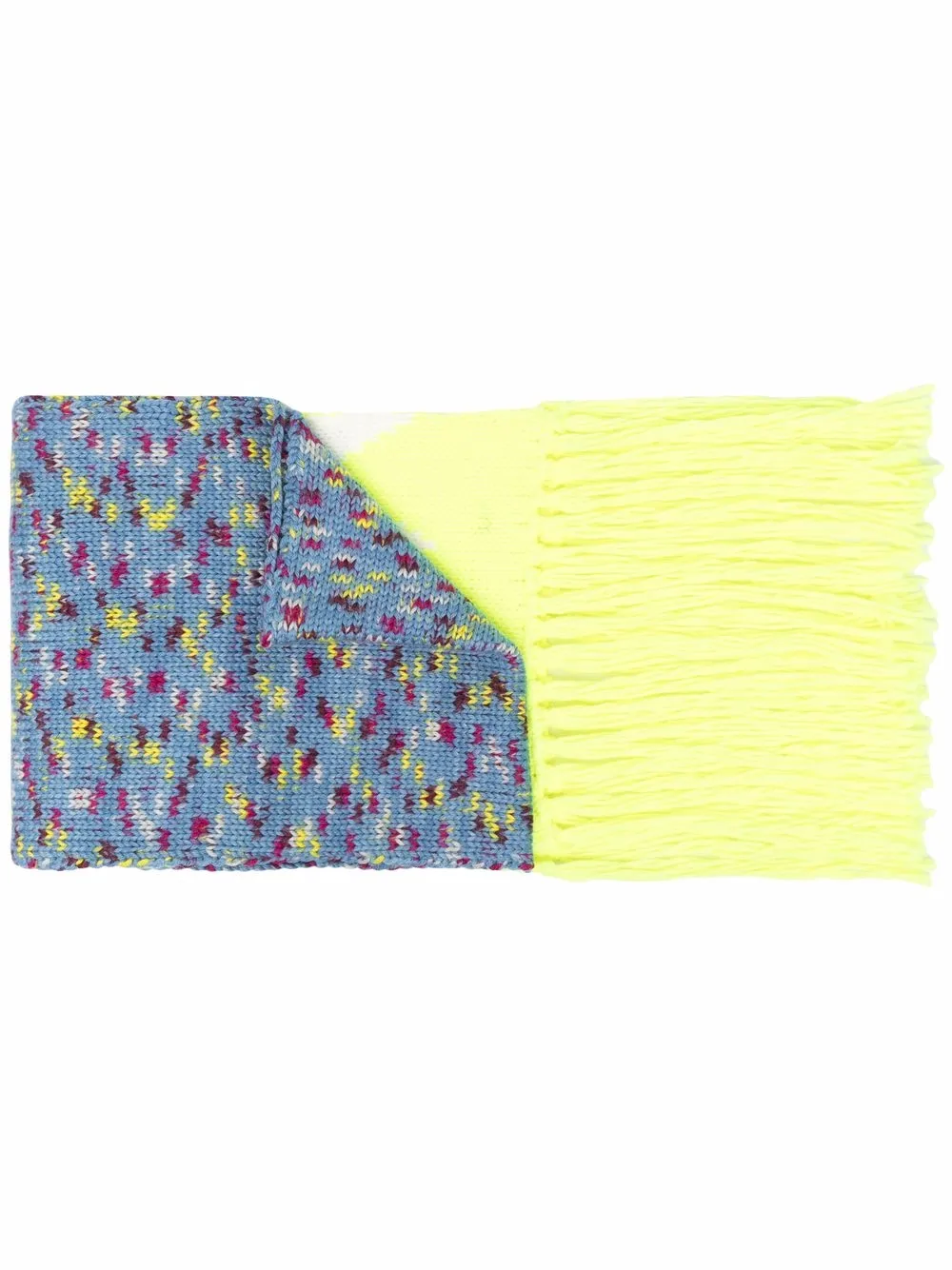 

Шарф с узором зигзаг Missoni, синий