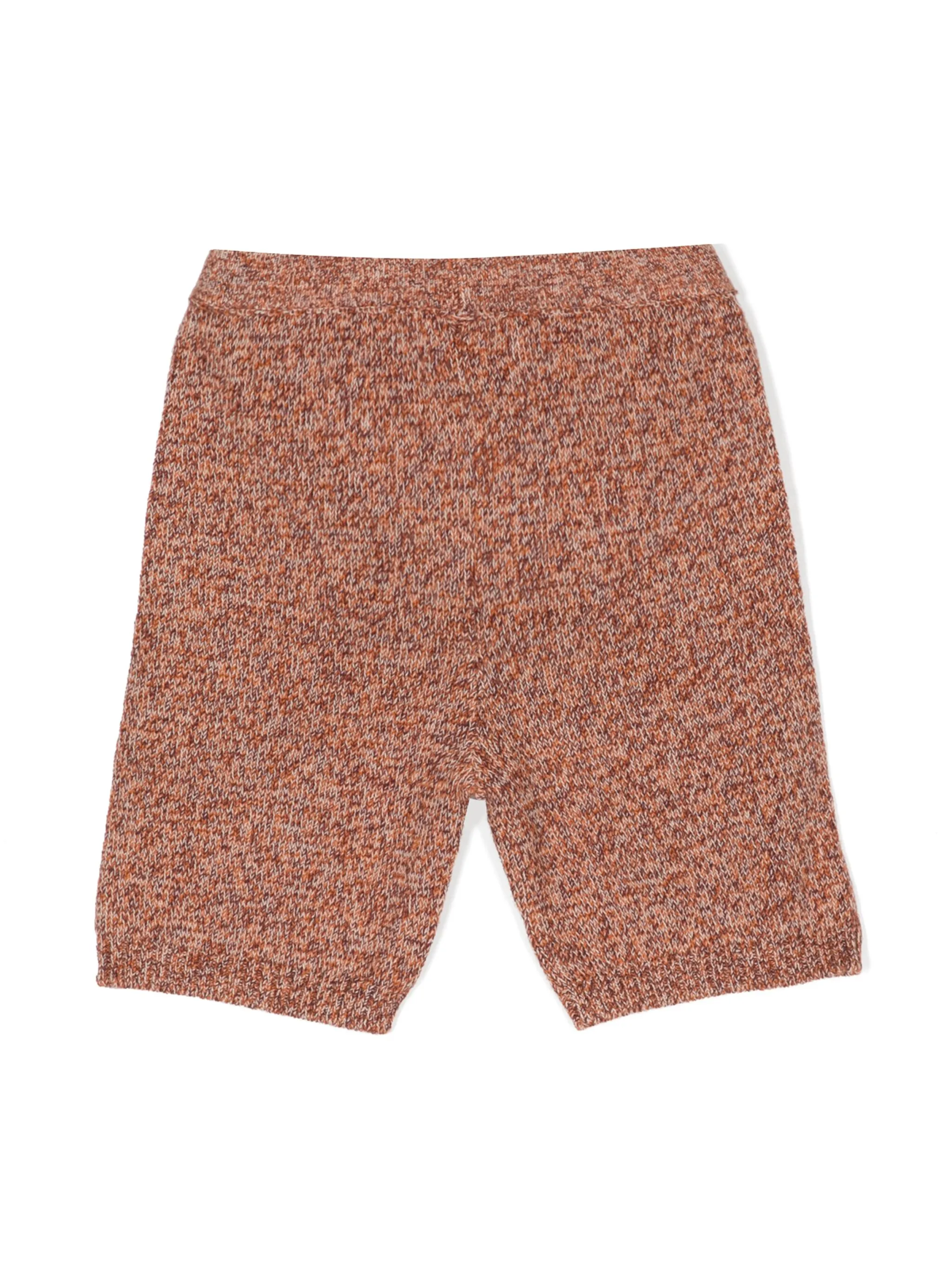 Шорты York из смеси хлопка и кашемира Cashmere In Love Kids, коричневый — фото 2
