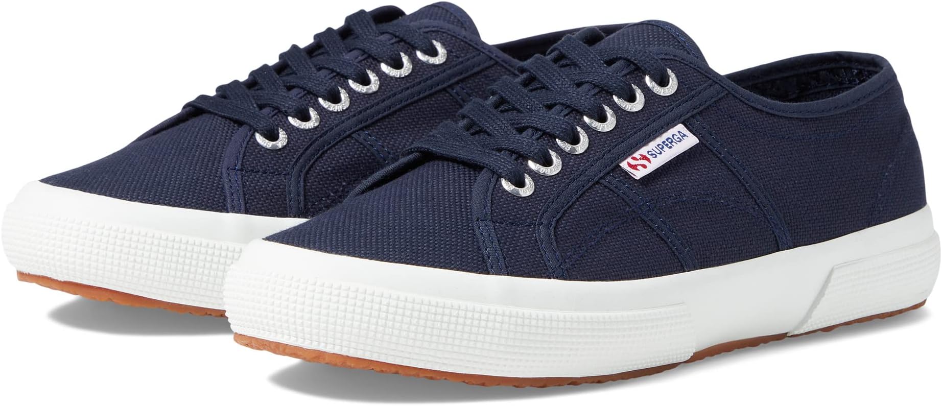 Кроссовки Unisex Superga 2750 COTU Classic Sneaker, Navy/Full White 2See Less