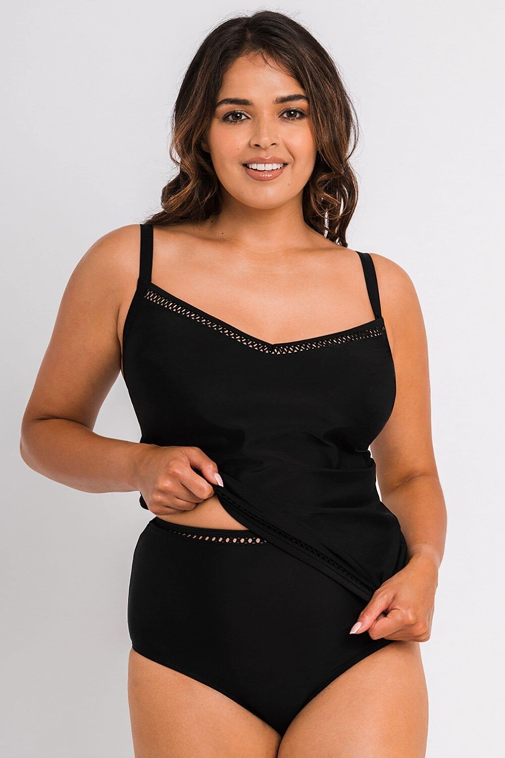 

Танкини первого класса Curvy Kate, черный