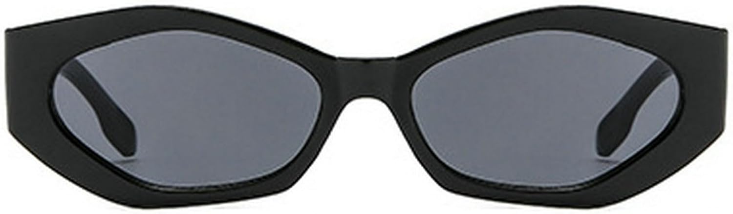 

Популярные модные солнцезащитные очки «кошачий глаз» в форме многоугольника для женщин, ретро-очки овальной формы с разноцветными линзами, солнцезащитные очки UV400 для мужчин mincl, C1