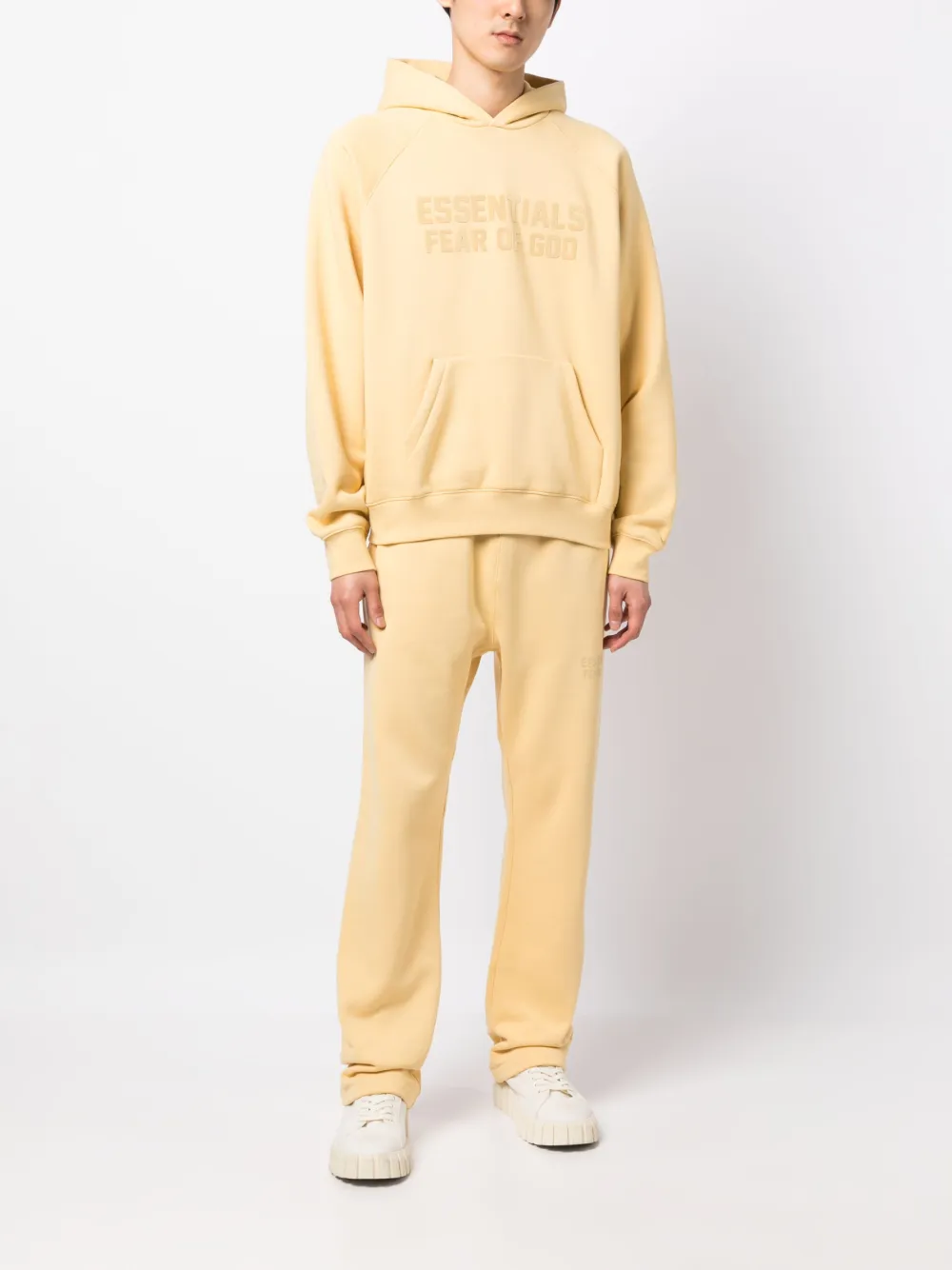 Спортивные брюки с кулиской Fear Of God Essentials, желтый — фото 2