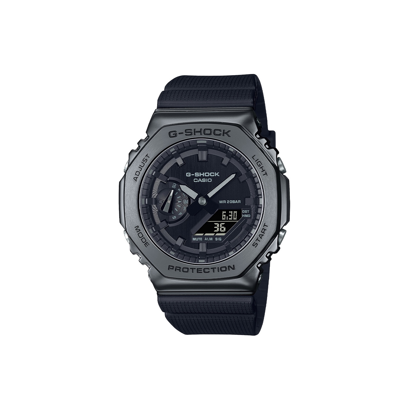 

CASIO Часы G Shock GM2100BB 1A, Black Dial GM-2100BB-1APR