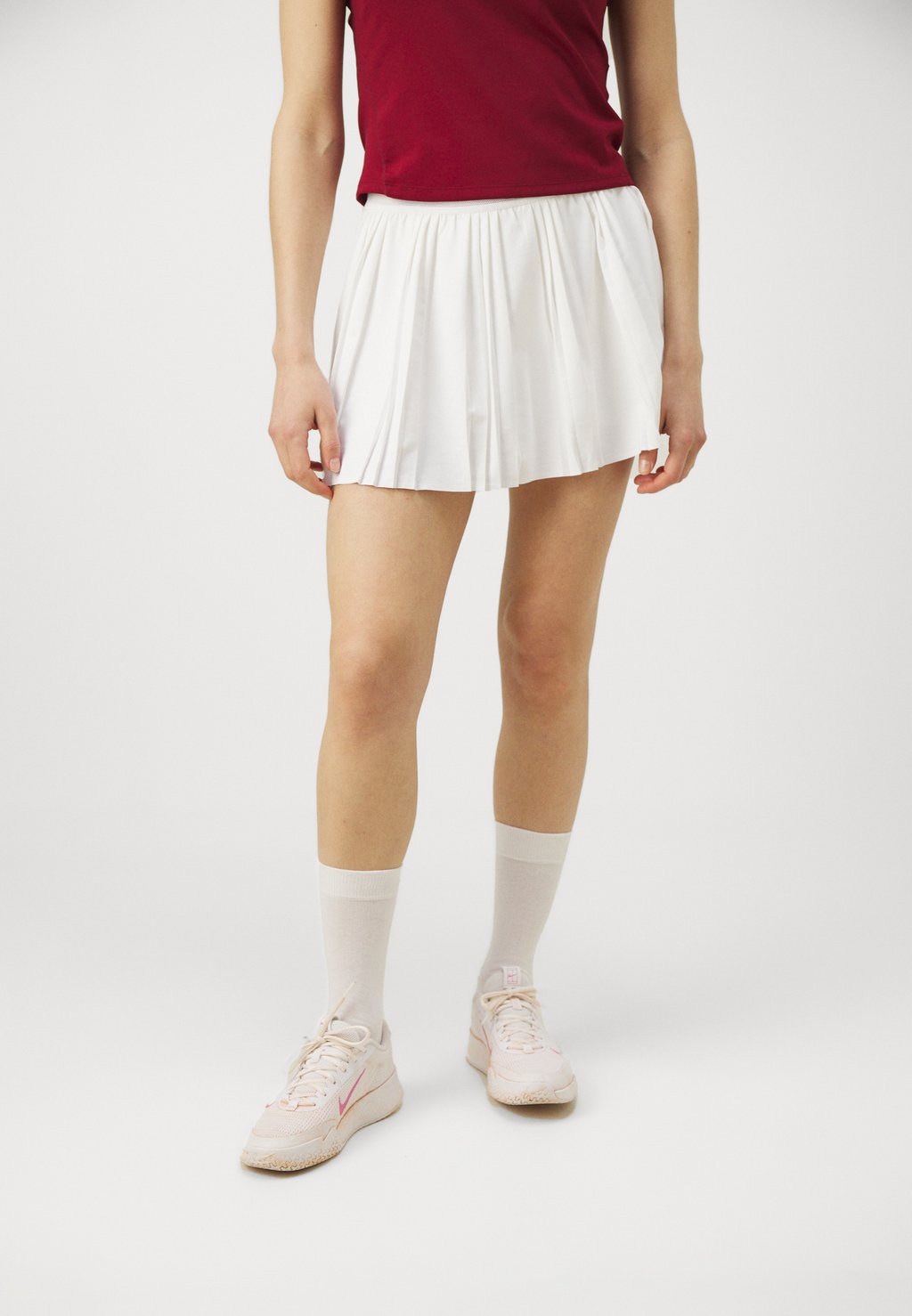 Спортивная юбка NIKECOURT ADVANTAGE ACE SKIRT PLEATED Nike Performance, белый — фото 3