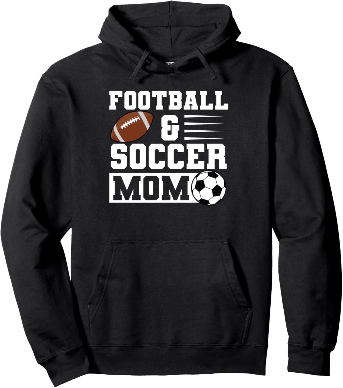 

Футболка для мамы футболиста Soccer Player Gift Ideas, черный