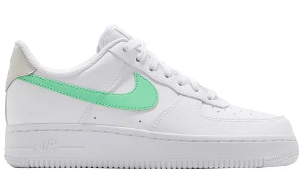 Кроссовки air force 1 white green glow' Nike, белый — фото 4