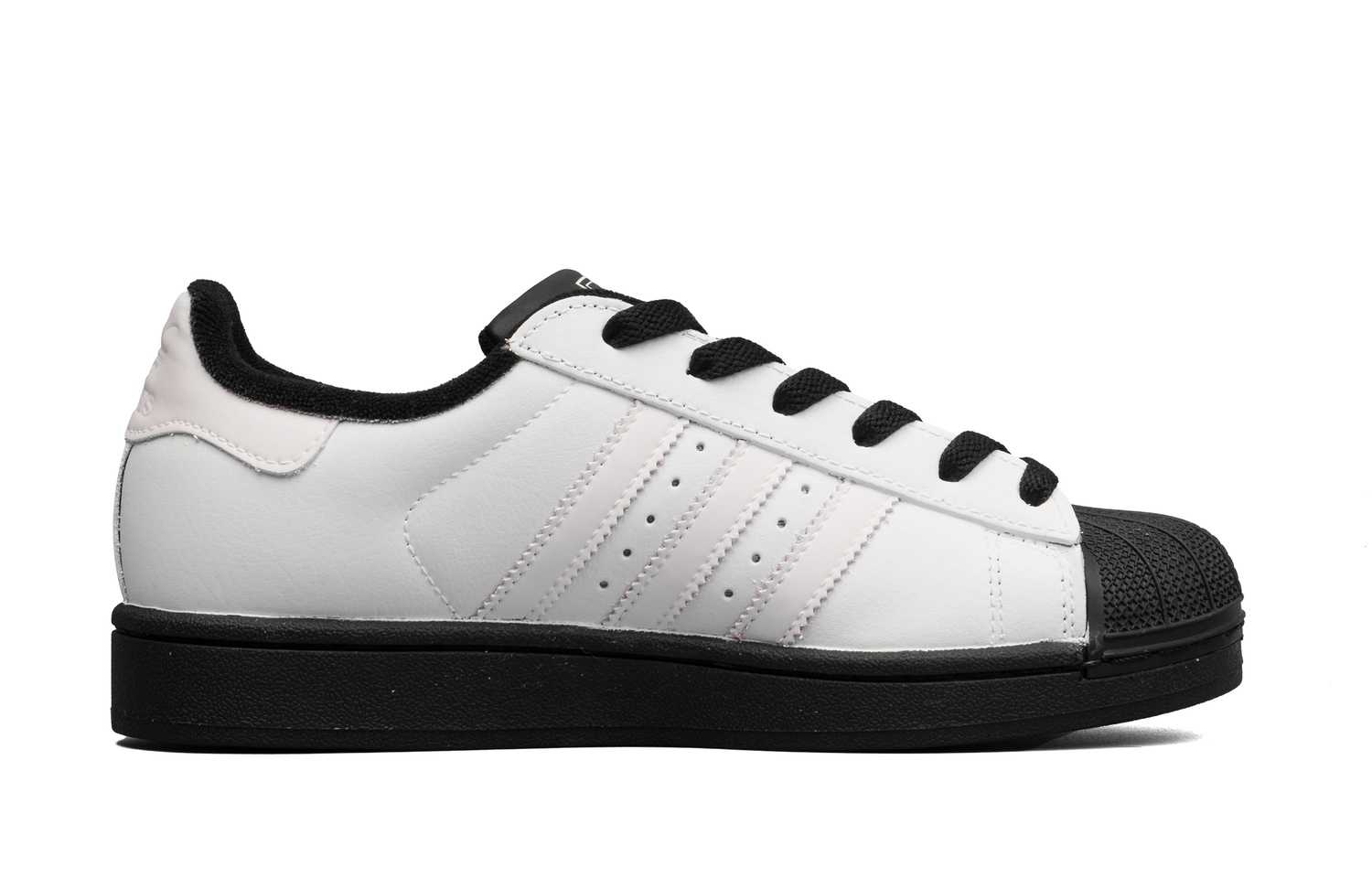 Adidas Originals Кроссовки Superstar 2 Low top Kids' Skateboarding Shoes Black White Pink Unisex — фото 2