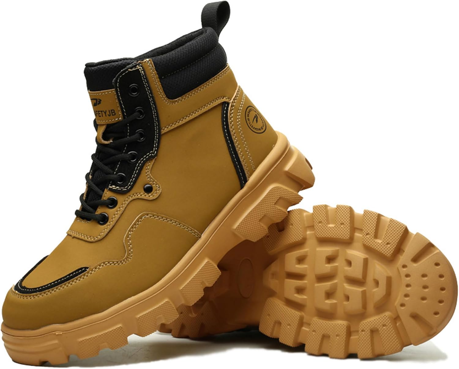 

Рабочие ботинки Dressnu Anti-Smash, мужские, для защиты от ударов при сварке стальных конструкций, желтый