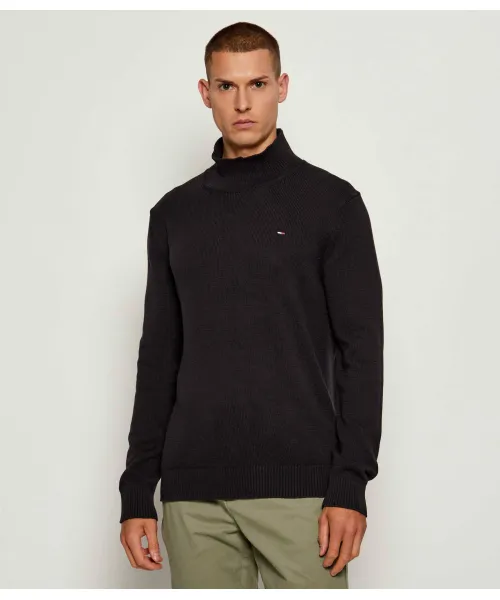 

Полуводолазка Slim fit Tommy Jeans, черный
