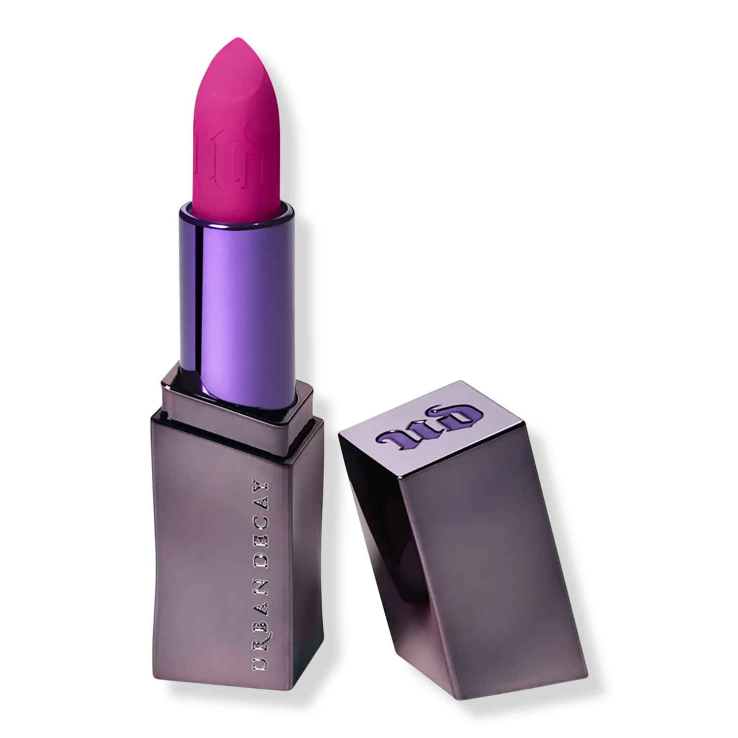 

Увлажняющая помада Vice Urban Decay Cosmetics, Gridlock (bright berry fuchsia, matte finish)