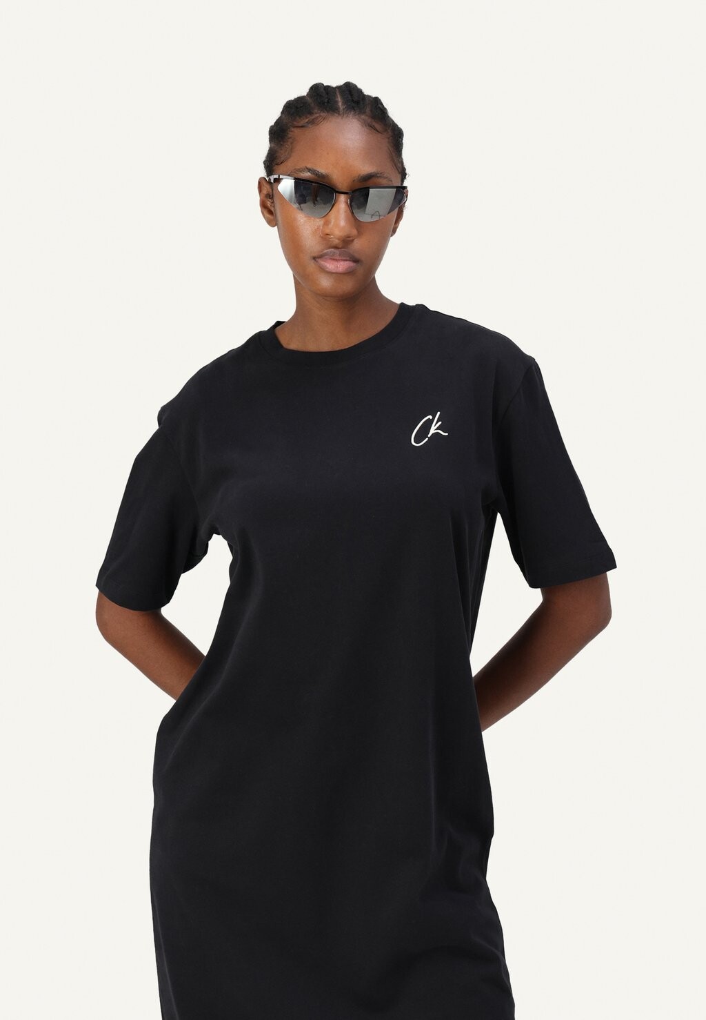

Платье-рубашка Calvin Klein Jeans, черный