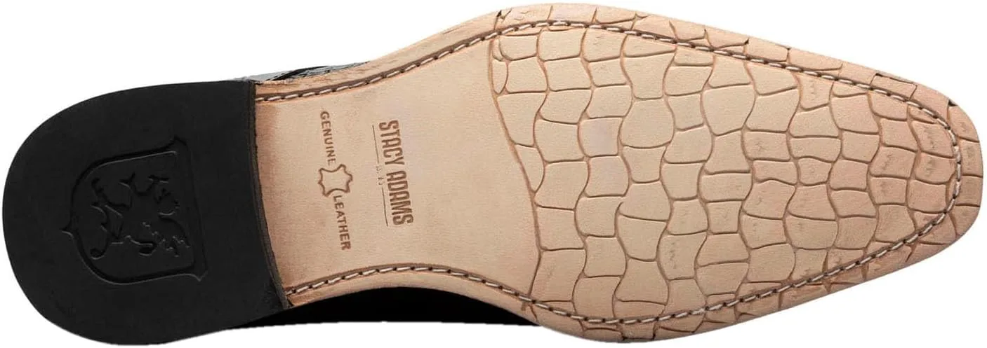Мужские туфли Stacy Adams Trubiano Moc Toe Oxford, черный — фото 2