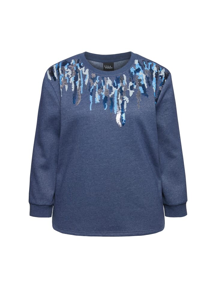 

Толстовка Ulla Popken Sweatshirt, цвет tintenblau