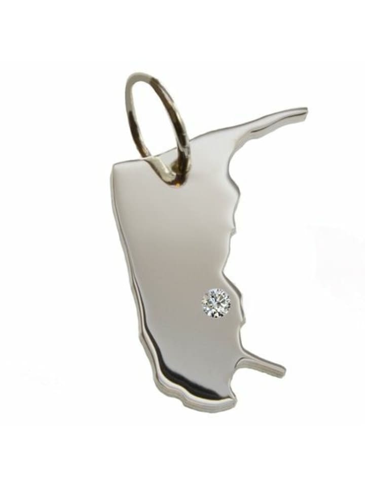 

Schmuckador Кулон «Амрум» с бриллиантом из серебра 925 пробы (0,015 карата) в серебряной оправе